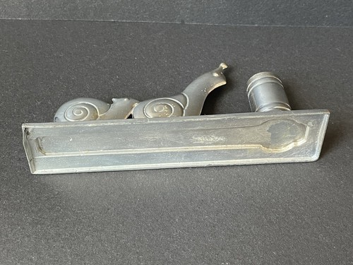 Charmant Porte pique Escargot - Art Déco métal chromé - Vintage - Picture 5 of 5