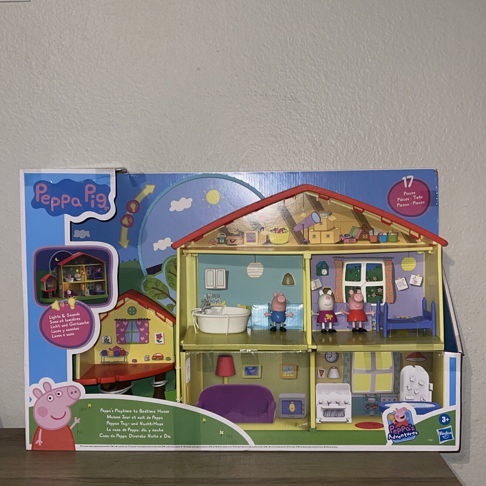 Peppa Pig Peppa's Playtime To Bedtime House 17 pcs NEW SEALED. See Desc. –  St. John's Institute (Hua Ming)