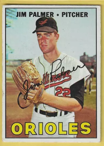 1967 Topps Jim Palmer Orioles #475 VG