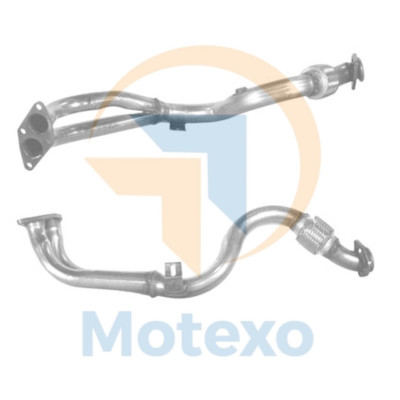 Front Auspuffrohr VW GOLF 1.6i Mk.3 (AEE; AEA) 10/94-12/97