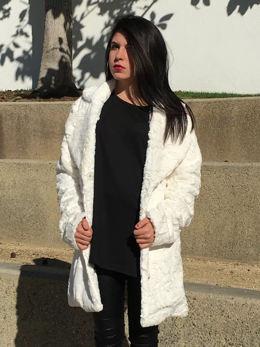 Minkpink shearling coat cheap