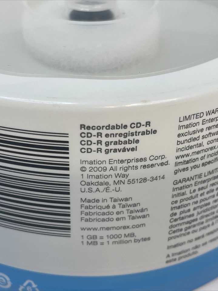 Memorex Music CD-R DA 40X, 80Minute, 700MB, 30-Pack Spindle (32020016591) - Image 4 of 4