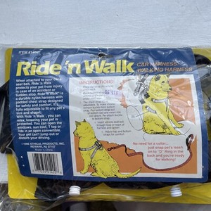Ride’ N Walk Dog Harness Car Safety