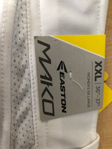 Easton Mako Größe XXL Neu mit Etikett Fastpitch Softball Hose weiß mit grünen Streifen 385043 - Bild 8 von 8