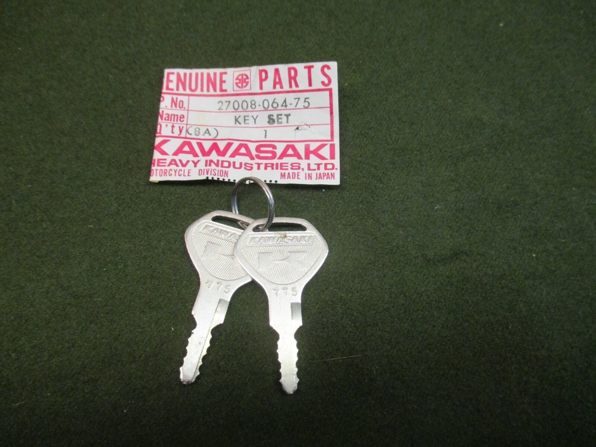 KAWASAKI 27008-064-75 KEY SET #775 KZ400 NOS OEM | eBay