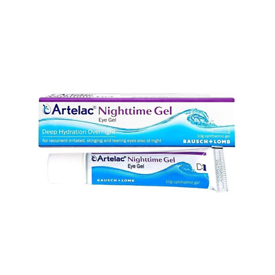 ARTELAC Nighttime Gel Eye Lube Long Lasting Hydration & Prevent of Dry Eyes 10g