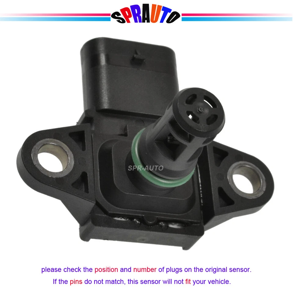 Sensor de impulso turbocompresor para BMW M5 M6 X1 X3 Z4 320I 328I 13627843531 AS479 Foto 2 de 4