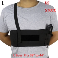 US STOCK Concealment Carry Shoulder Holster Underarm Pistol Gun Holster
