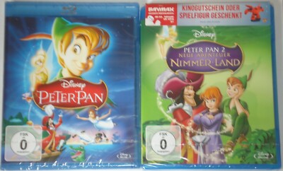 Peter Pan 1 und 2- Neue Abenteuer in Nimmerland NEU OVP 