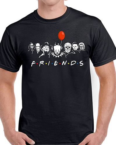 FRIENDS KILLER SCARY CHARACTERS MOVIE 