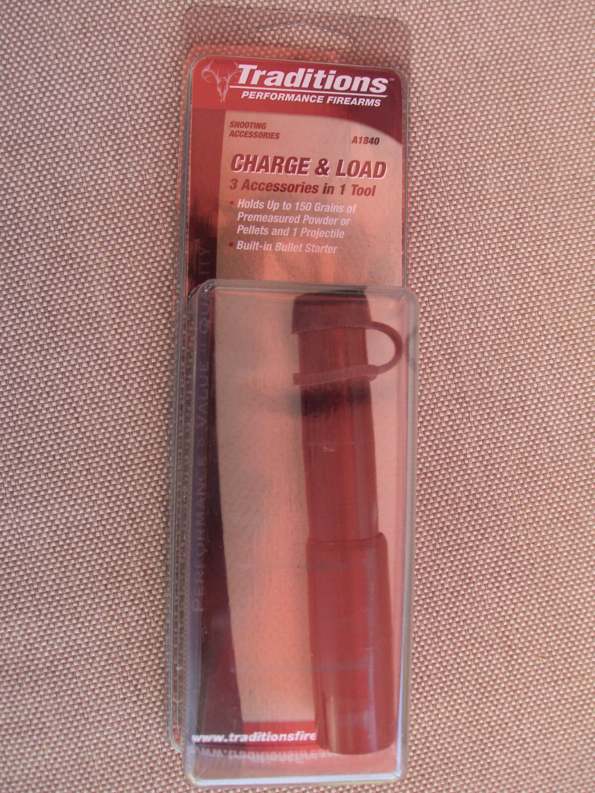 Traditions Performance Firearms, A1840, Charge & Load, 3 Accessories in 1