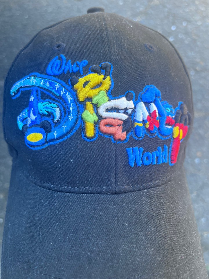 Walt Disney World Hat Baseball Cap Adjustable Strap Back Adult ...