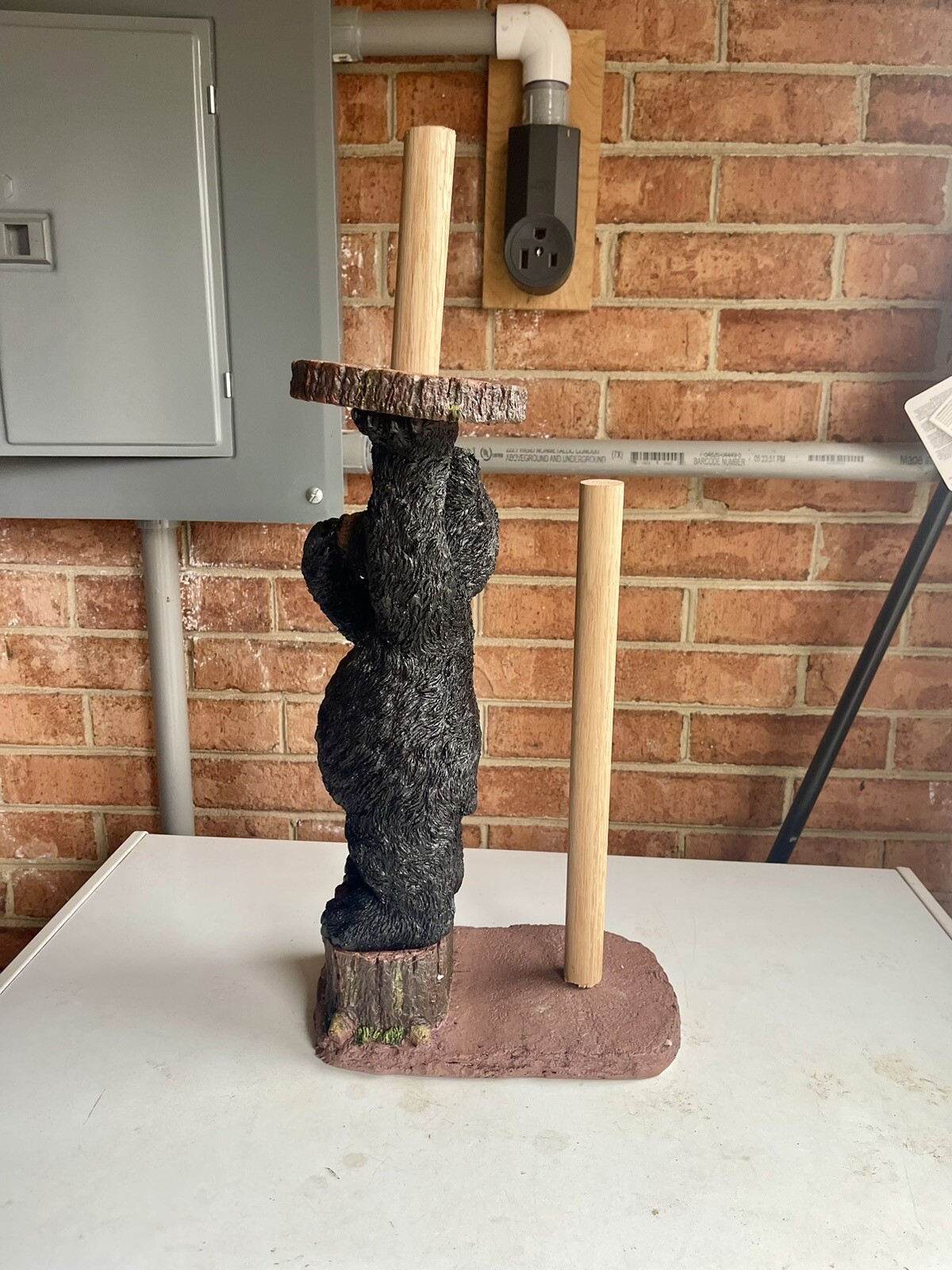 Stinky bear toilet paper holder eBay