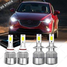 9005 H7 Led Headlight For Mazda 3 2004 2005 2006 2007 2008 09 4pcs Combo Bulbs 9005 H7 Led Headlight For Mazda 3 2004 2005 2006 2007 2008 09 4pcs Combo Bulbs