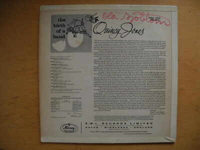 QUINCY JONES The Birth Of A Band! LP 1959 UK MMC 14038 VG+/EX- | eBay