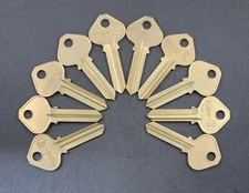 Lots of 2/5/10 A1011T 57TA Type Key Blanks 6 Pin for Russwin 6963 Keyway