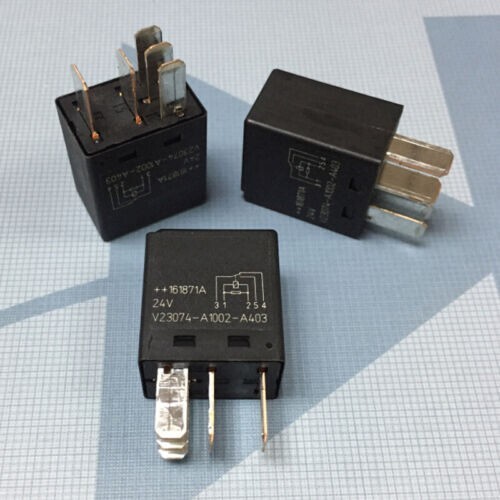 Relais Automobile NAIS CM1-24V - 24VDC, 5 Broches - Pour Circuits électriques Voiture