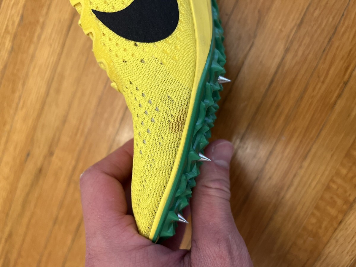Nike Oregon Ducks Zoom Victory Elite Team Issued Track Spike Cleats Men’s Size 8 Nike Oregon Ducks Team Issued Zoom Victory 3 Track Spike  main image 2