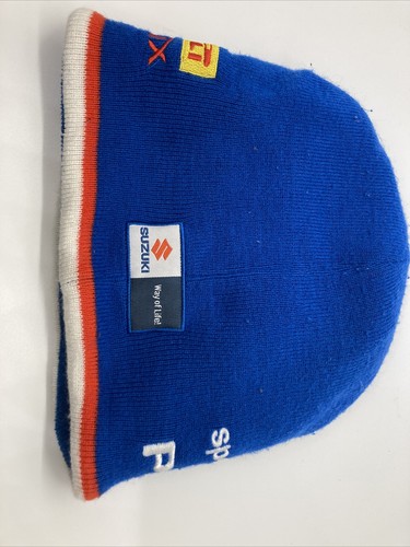 Team Suzuki Motor Sport Reversible Beanie - Firelli Shell Helix Speedline PIAA - Picture 6 of 6