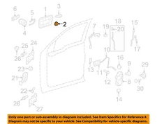 FORD OEM 09-14 F-150 Front Door Lock Hardware-Handle, Outside Nut N620480S438