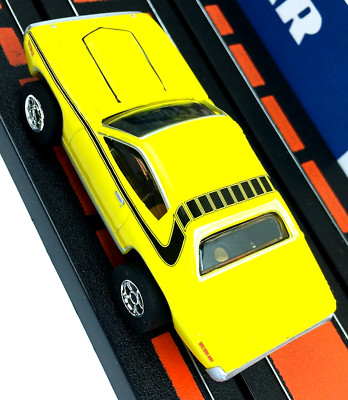 Ho Slot Cars, Plymouth Street Cruiser, AFX / Xtraction, All Factory Bumble Bee.