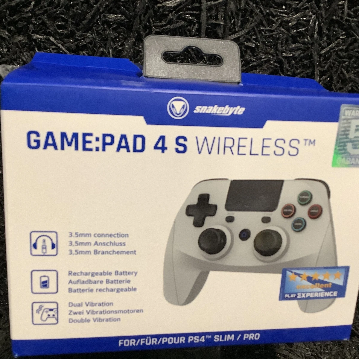 NEW Snakebyte Game Pad 4 S Wireless Controller for