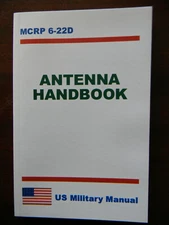 Antenna Handbook - MCRP 3-40.3C (Formerly MCRP 6-22D), Brand New, Free shipping