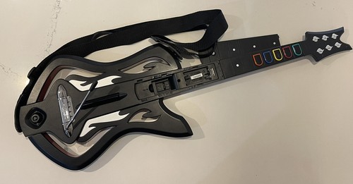PS3 Guitar Hero Warriors Of Rock Playstation Guitar NO Dongle, Working pls READ - Picture 1 of 9