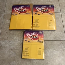 Lot Of 3 Vintage Jetsons The Movie 1989 Cardboard Movie Fun Seat Kids Seat RARE