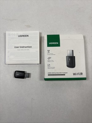 UGREEN AX900 WiFi 6 USB Adapter Dual Band 600Mbps for Windows 10 11 Plug & Play