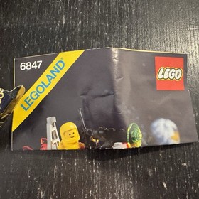 VINTAGE LEGO 6847 SPACE DOZER LUNAR DUMPER COMPLETE w BOX & MANUAL EUC!