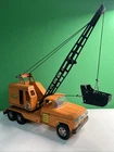 Tonka Toys Mobile Dragline State Hi-Way Dept Truck Original Glass Outriggers