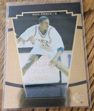 PAUL PIERCE, 1998-99 UPPER DECK SP TOP PROSPECTS #4, KANSAS JAYHAWKS, CELTICS