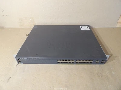 Cisco Catalyst 2960-X Series Ethernet Switch WS-C2960-X-24PS-L V02 + STACK - Photo 1/4
