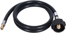 Gassaf 4 FT RV Propane Hose, Propane Pigtail Connector Hose QCC1 Connector- Acme