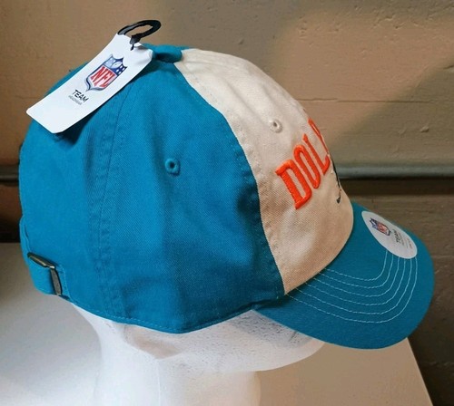 Cappellino squadra NFL Miami Dolphins taglia unica nuovo con etichette 100% cotone nuovo con etichetta - Foto 2 di 6