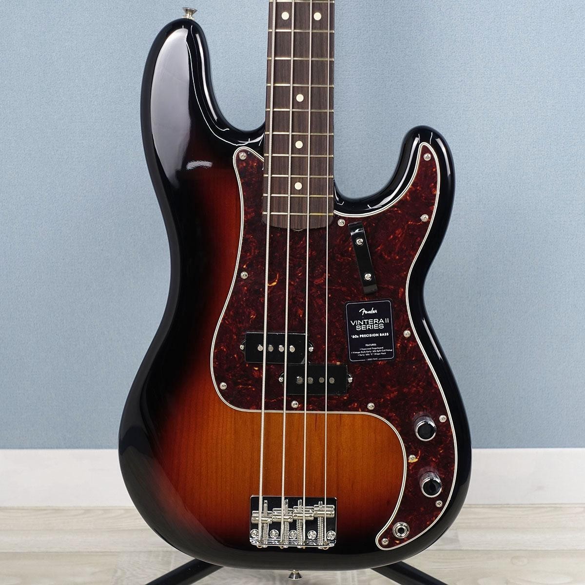 Fender Vintera II '60s Precision Bass 3-Color Sunburst Electric Bass Used