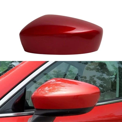 Red Left Side Rearview Mirror Cover Housing Shell Cap For Mazda 6 2014 2015 2016