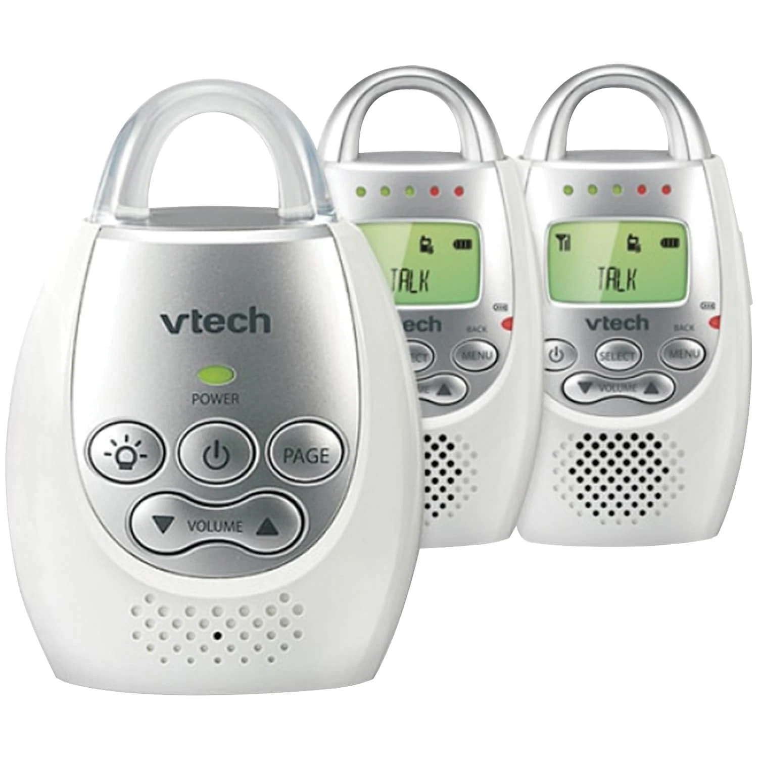 VTech DM221-2 Audio Baby Monitor with Two Parent Units - DECT 6.0, Up to 1,000