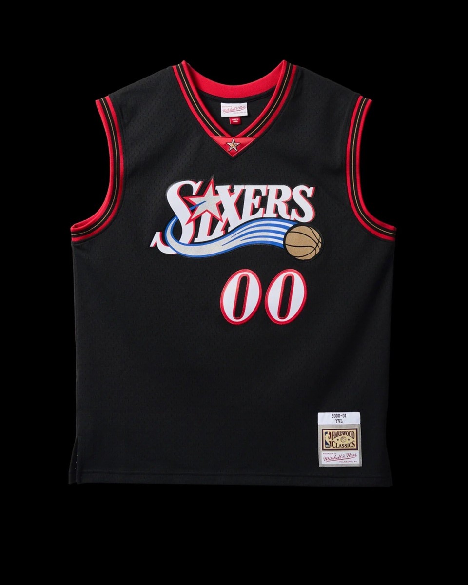 NBA PLAYBOI CARTI X M&N JERSEY PHILADELPHIA 76ERS 2000 ITEM IN
