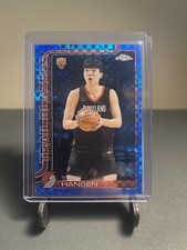 2025-26 Topps Chrome - Yang Hansen #266 Blue X-Fractor (RC)
