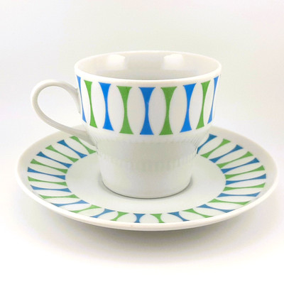 Paul McCobb Contempri Eclipse Cup & Saucer MCM Japan Vintage Replacement