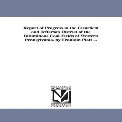 Report of Progress in the Clearfield and Jefferson District of th