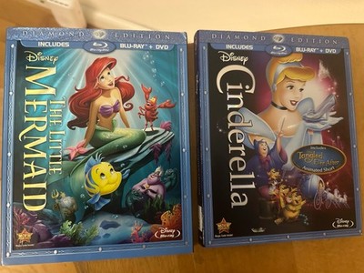 BluRay+DVD: Arielle Ariel + Cinderella - englisch