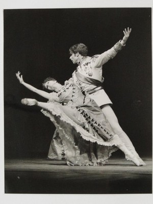 David Wall Merle Park Mayerling Ballettprobe Royal Opera House 1976 Foto