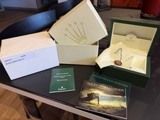 Corredo completo Rolex Submariner 16610LV Kermit / Box & Booklets (Z/M)