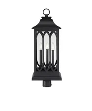 Park Harbor phel4805smbr 3 Light Single Post Light