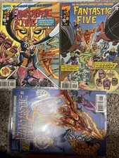 Fantastic Five #1 , # 2 , #4 1999 MC2 1st App High Grade Comic Book K41-47