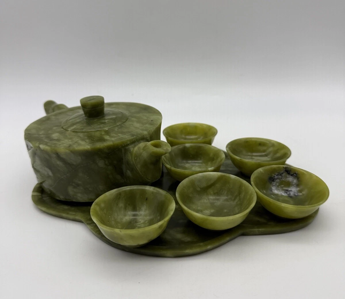 翡翠中国风茶壶| eBay