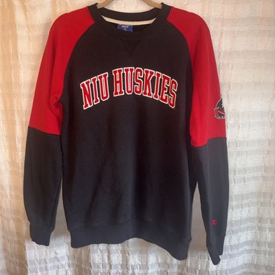 NIU Northern Illinois University Huskies Y2K Champion Size Medium Embroidered